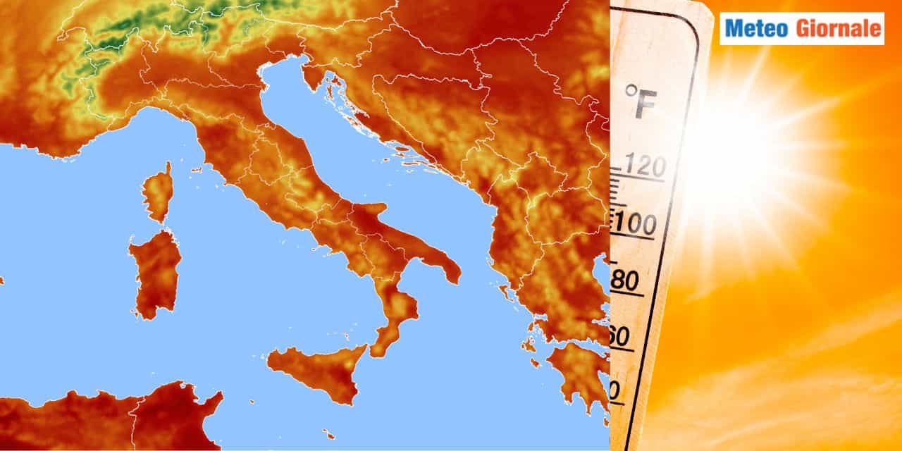 Meteo sempre caldo, eppure queste sono le giornate più fresche sino a Settembre