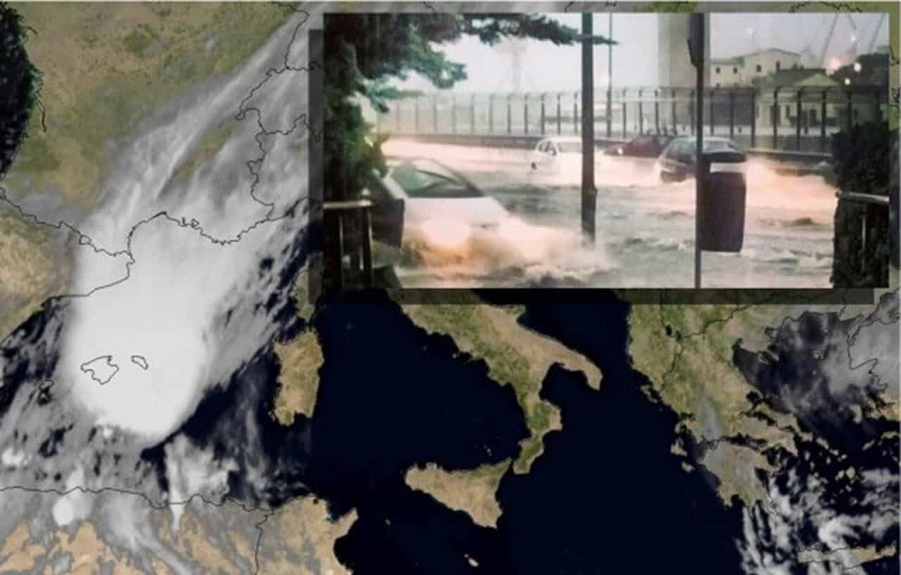 Uragani nel Mediterraneo, anche no, i super temporali dalle Baleari