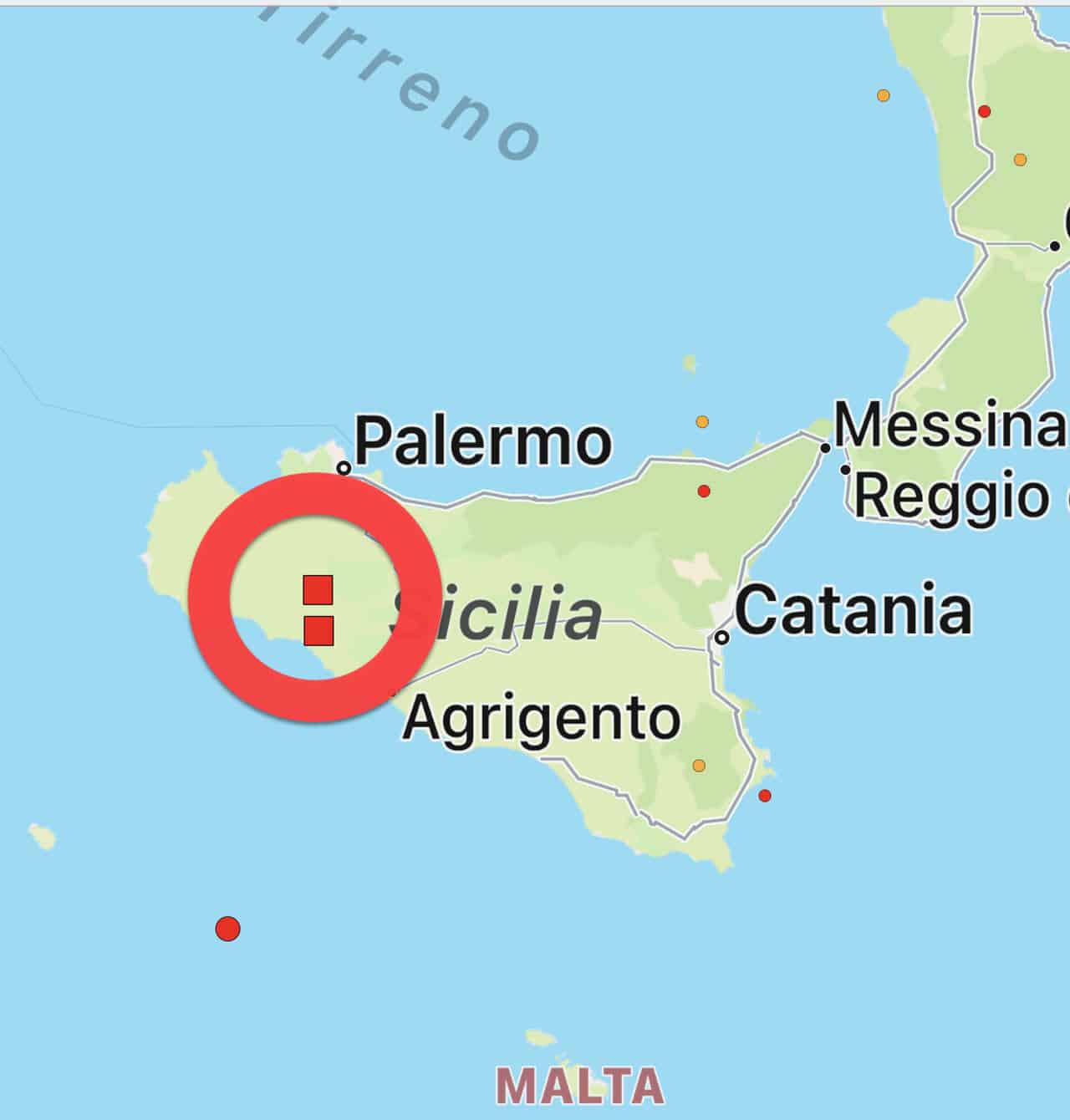 Terremoto in Sicilia, forte scossa scuote l’ovest della regione