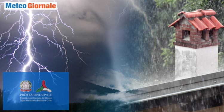 Meteo Allerta maltempo della Protezione Civile per l’8 Settembre, dettagli