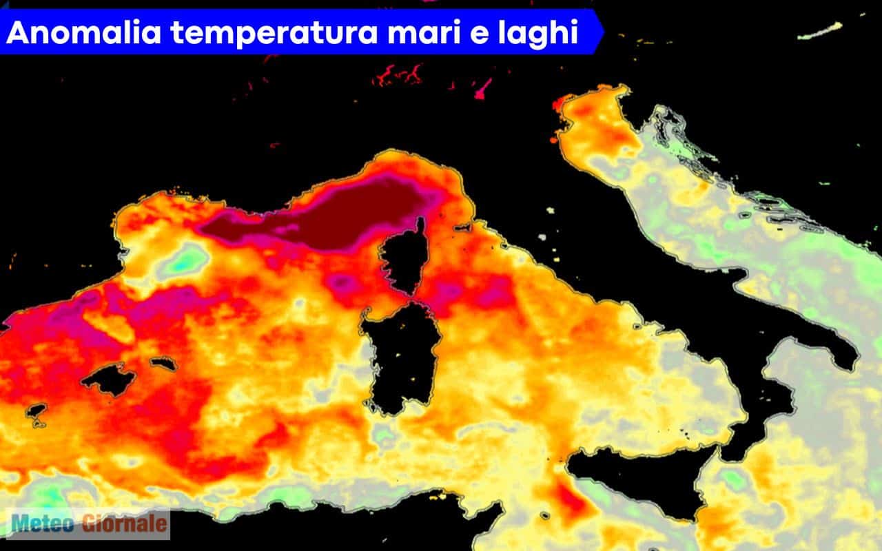 anomalie mediterraneo 30 agosto 2022