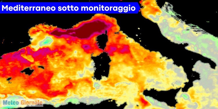 anomalie mediterraneo 30 agosto 2022