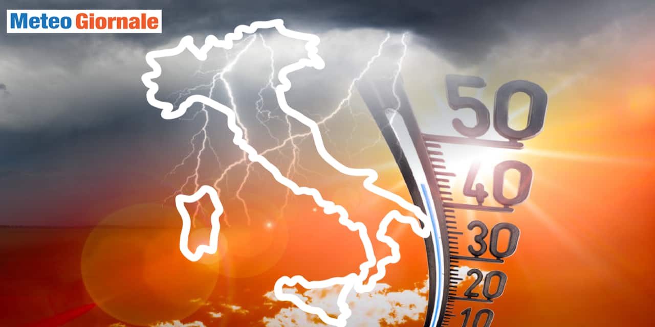 Anticiclone africano non mollerà la presa su parte d'Italia