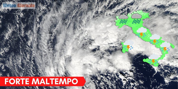 Nuova tempesta autunnale. Temporali, nubifragi. Ormai il meteo è sempre più estremo