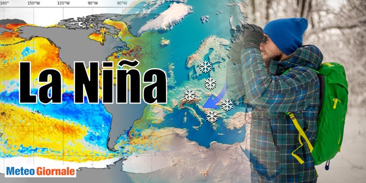 NOAA ufficialmente avremo un meteo d’Inverno con La Niña. Italia, effetti