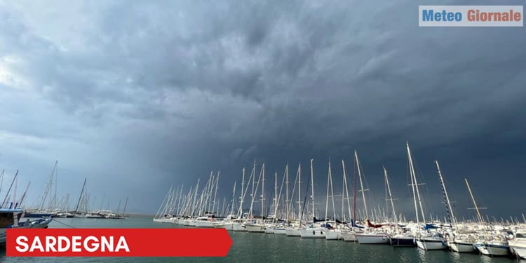Meteo Sardegna, pesanti temporali nel nord regione. Aggiornamento