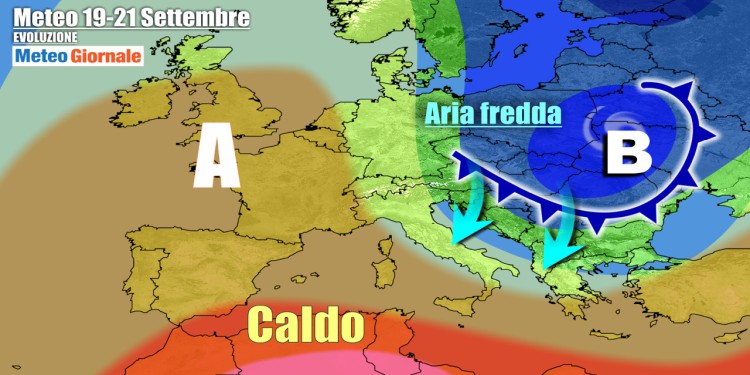 Meteo Italia: in settimana altro freddo in arrivo dal Nord Europa