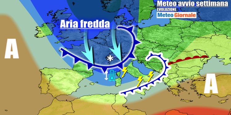 Meteo Italia: autunno mette il turbo, forti temporali, nubifragi per giorni