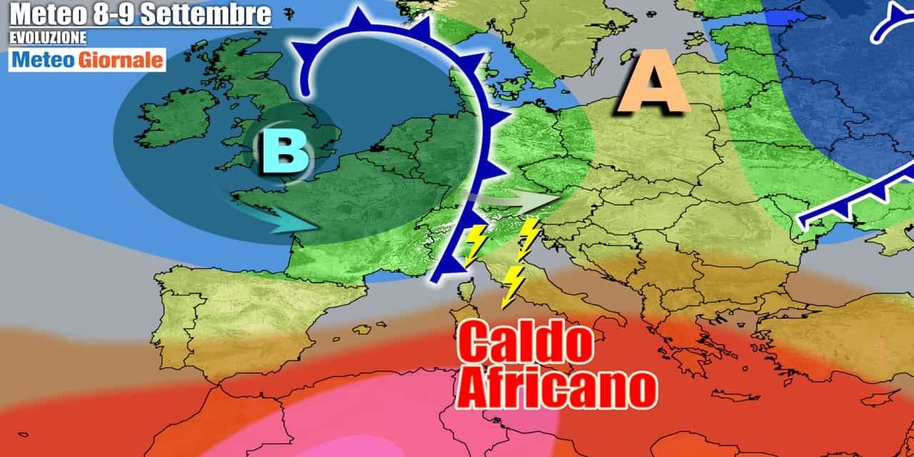 Italia contesa tra temporali e caldo che non mollerà