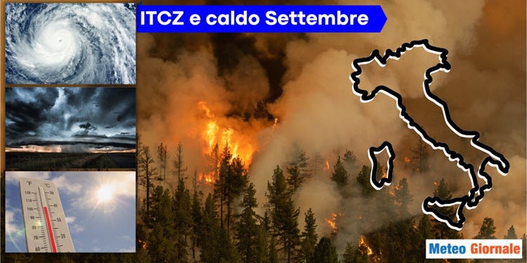 Settembre, ITCZ: dall’Africa scombussolerà il meteo in Italia