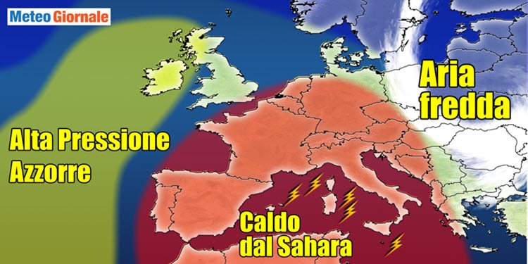 Meteo dai sapori estivi, arriva l’Anticiclone caldo