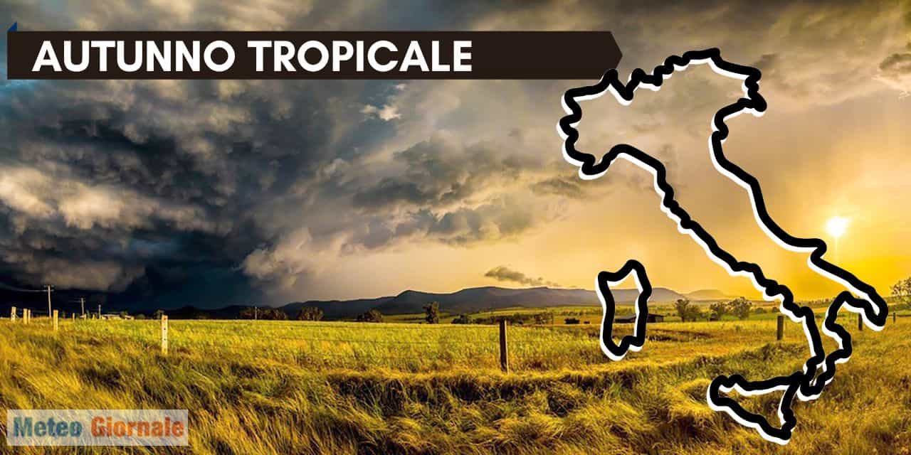meteo con autunno tropicale 555