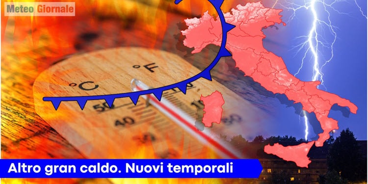 Meteo estivo senza fine, oppure no. Forti temporali a metà settimana