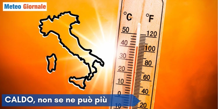 Meteo: Boom di caldo africano almeno fino a Giovedì prossimo. Tornano i 40 gradi in alcune località
