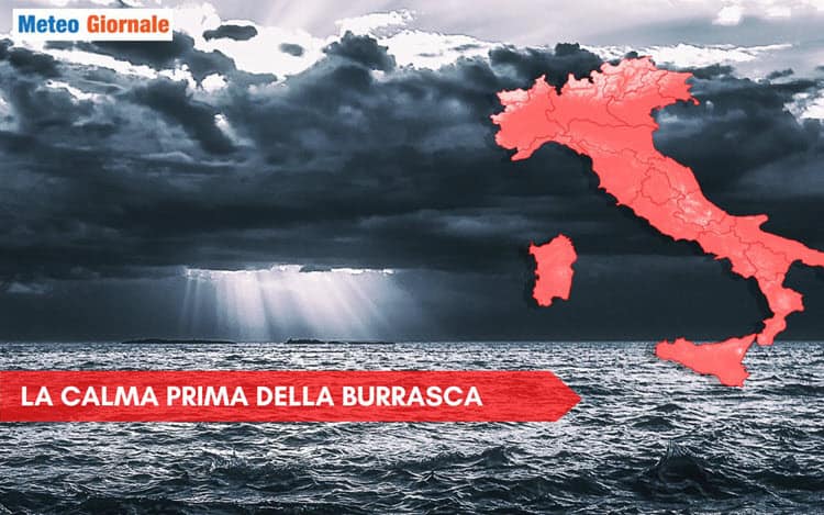 Meteo, la calma prima della forte burrasca autunnale. Aumento del freddo