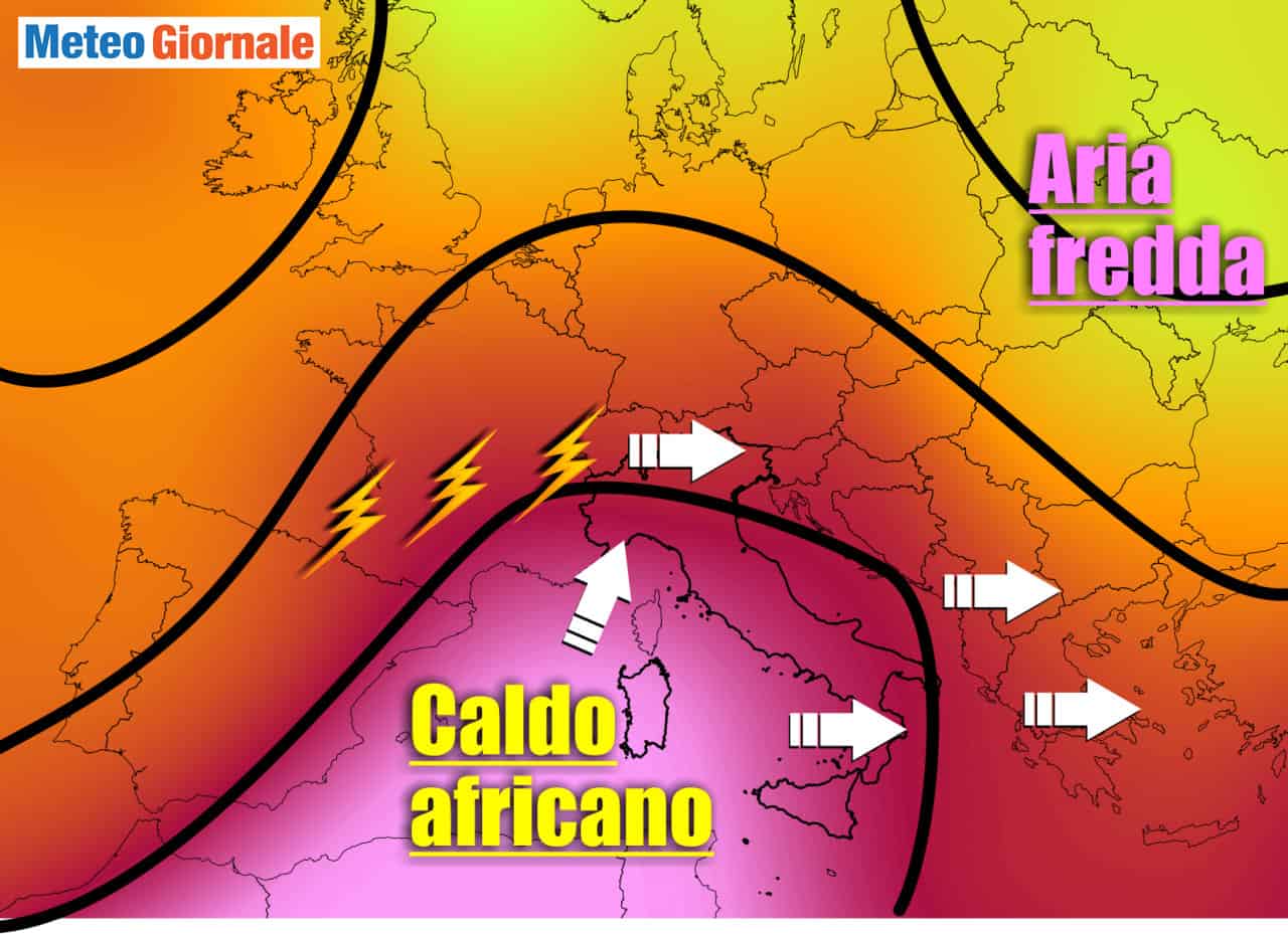 meteo con ondata di calore 87548