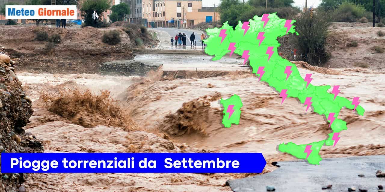 meteo con piogge torrenziali 7637