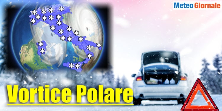 Meteo del Vortice Polare influenza il clima freddo. E’ determinate per dare dinamicità all’Inverno