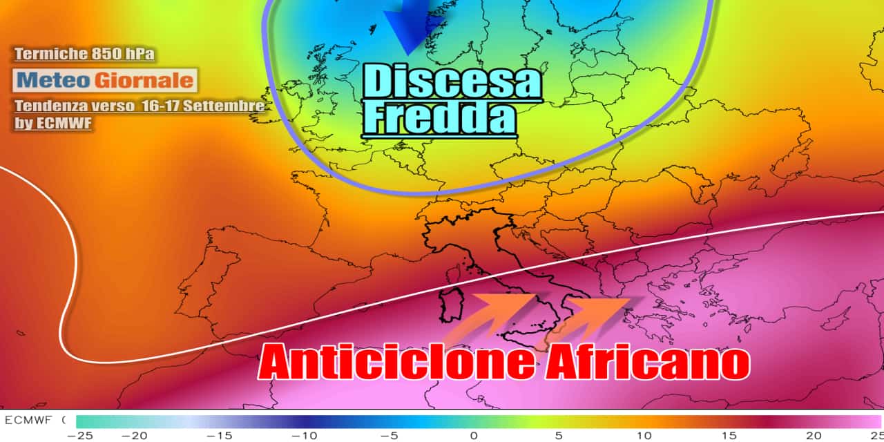 Meteo potrebbe cambiare dopo metà mese