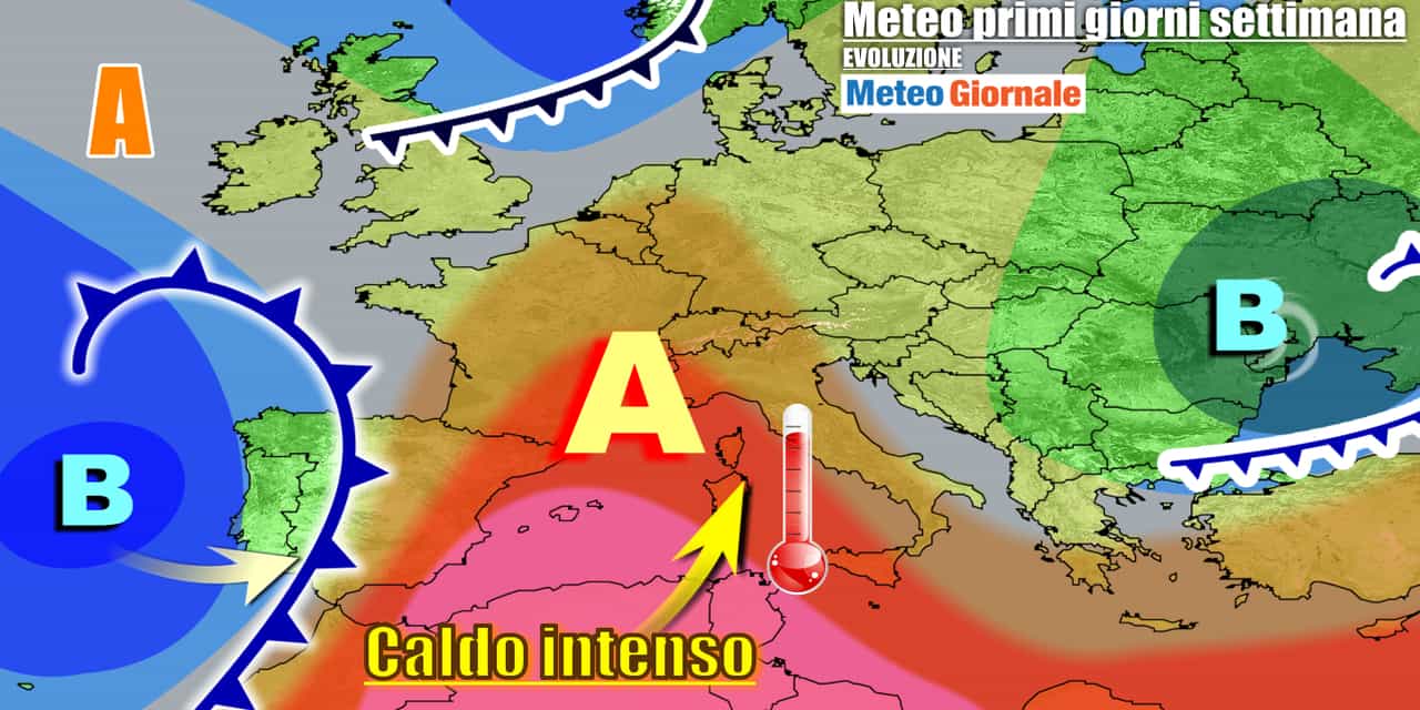 Nuova ondata di caldo la prossima settimana