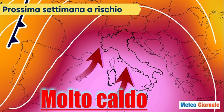 Meteo con avventato Anticiclone africano, scudo alle violente perturbazioni. Picchi di temperatura estrema