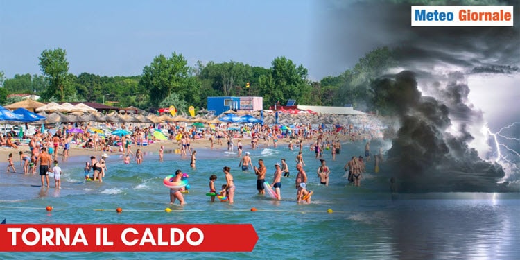 Meteo con ultime piogge, poi scoppierà una quasi Estate