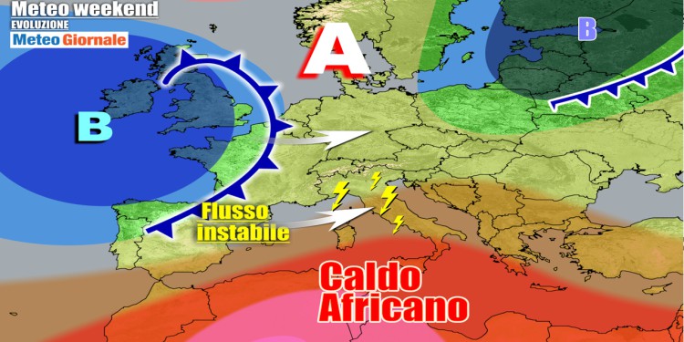 Meteo sino al 7 Settembre: acquazzoni e temporali, poi esplode grande caldo