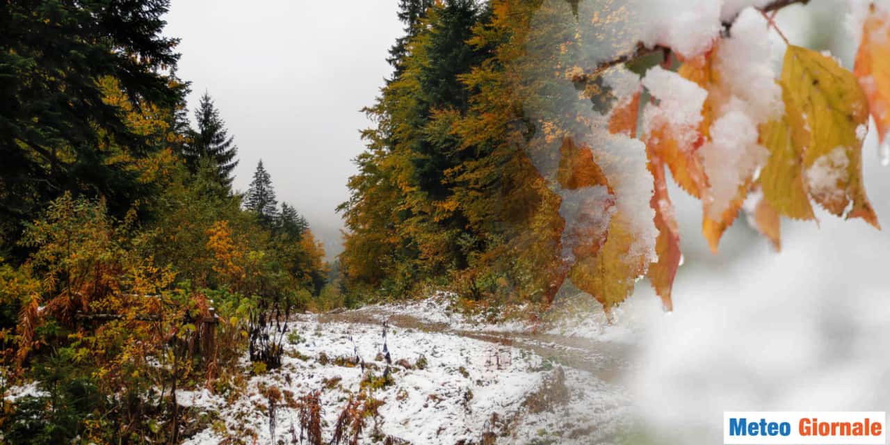 Passaggio improvviso dall'Estate al pieno Autunno