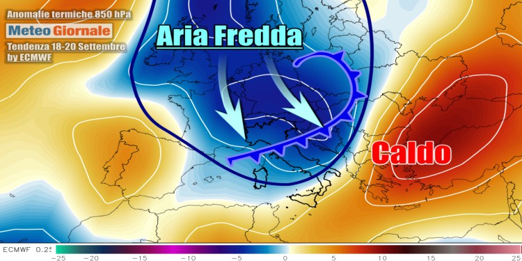 Meteo: dal caldo estivo ai primi freddi autunnali. Stop Estate