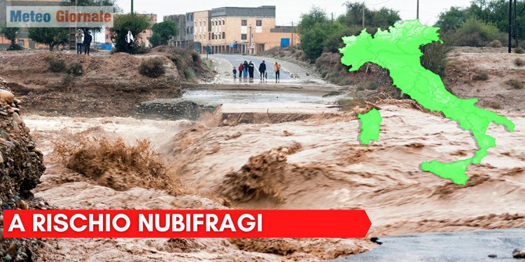 Meteo verso le grandi piogge d’Autunno