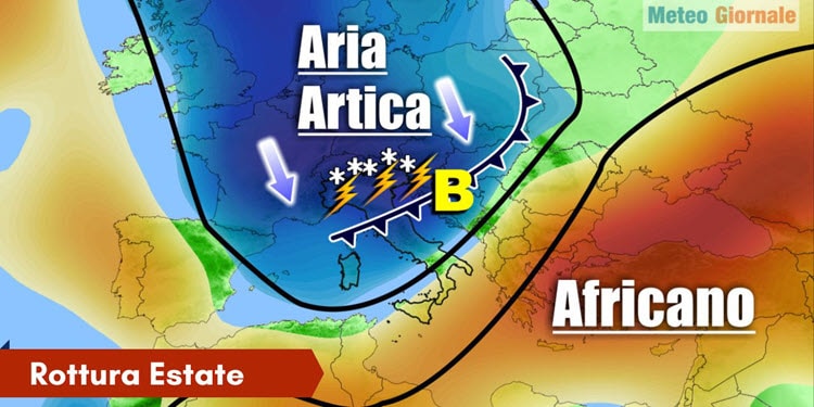 Meteo dal Caldo al crollo Temperatura sino 20 gradi. La prima Alpi: neve sino a 1000 metri di quota