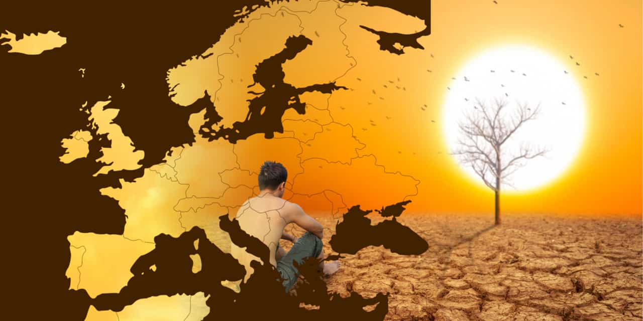 Siccità senza precedenti in Europa