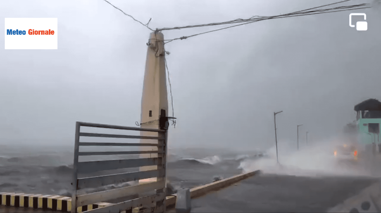 Tifone nelle Filippine, ecco gli effetto del vento a oltre i 240 km/h