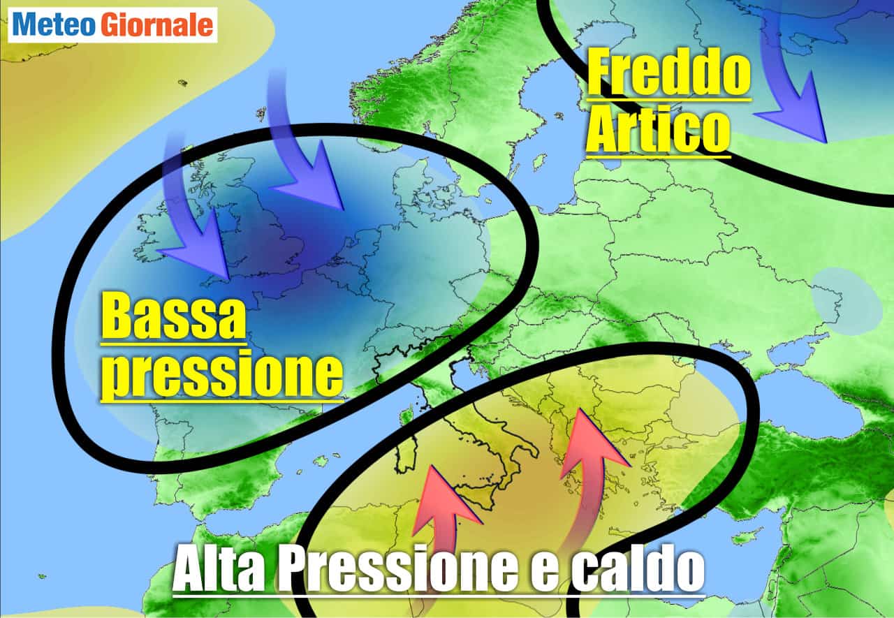 alta pressione e caldo e cambiamento 8422