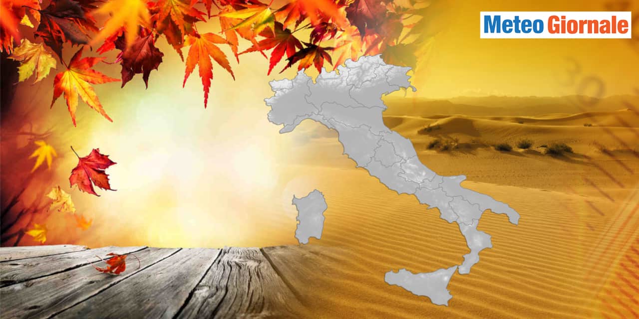 Autunno stravolto rispetto a Settembre