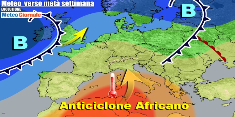 Meteo Italia: caldo africano inusuale senza precedenti, non si vede la fine