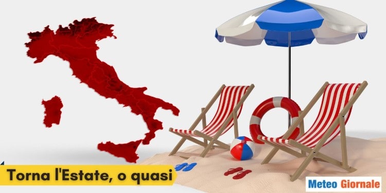 Meteo a due settimane: temperature in aumento, ancora Estate, quasi