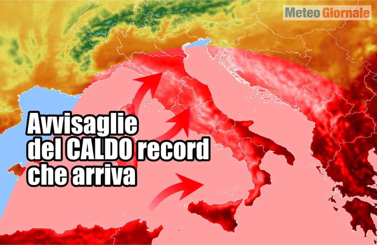 meteo con ondata di calore 65456