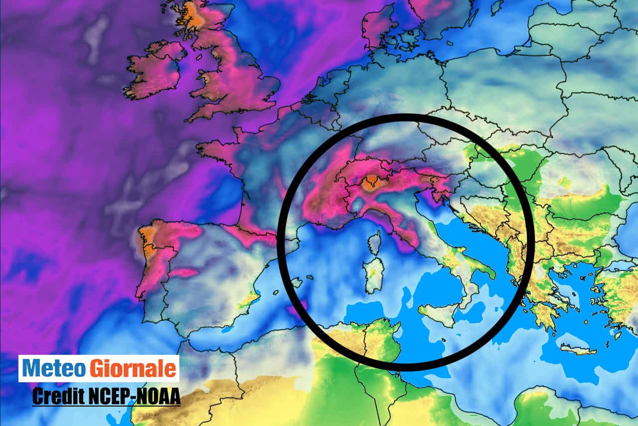 meteo lungo termine piogge previste 36569