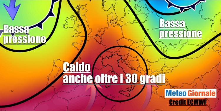 Meteo, Prossima settimana con lo spettro del Caldo Anticiclone. Siccità estrema
