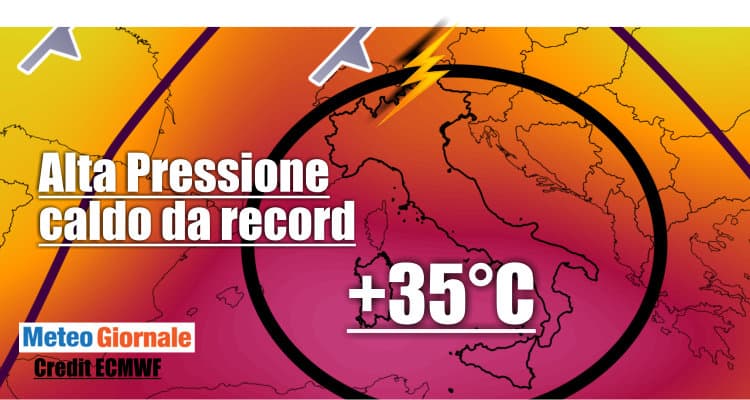 Meteo con aria rovente dall’Africa, temperature più tipiche dell’Estate in molte regioni d’Italia
