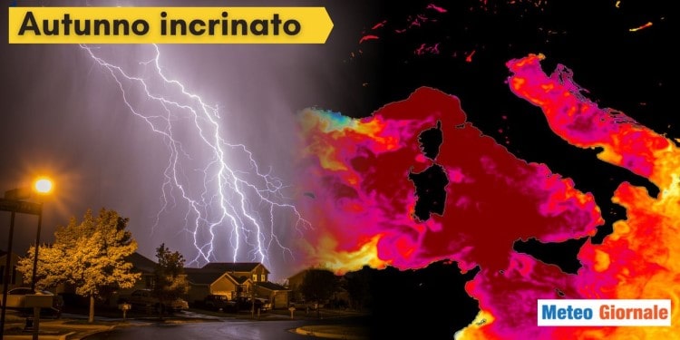 Meteo, male l’inizio di settimana! Piogge e Temporali su tante regioni