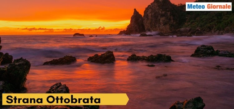 Meteo con Alta Pressione d’Ottobre: non sarà una normale ottobrata romana