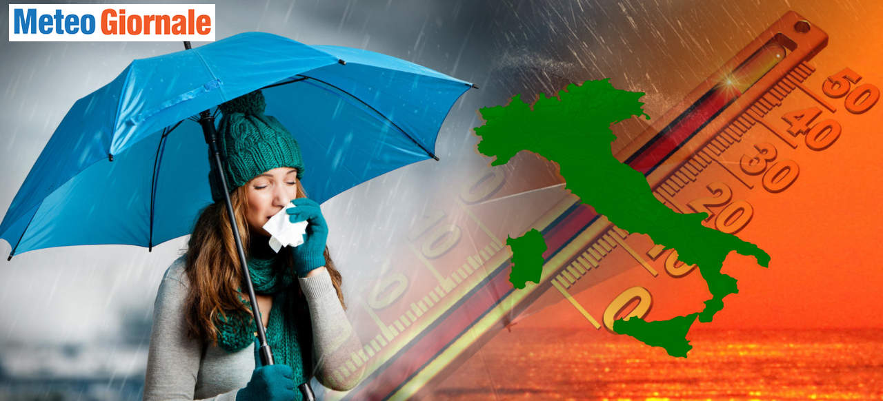 Maltempo in arrivo, torna l'Autunno