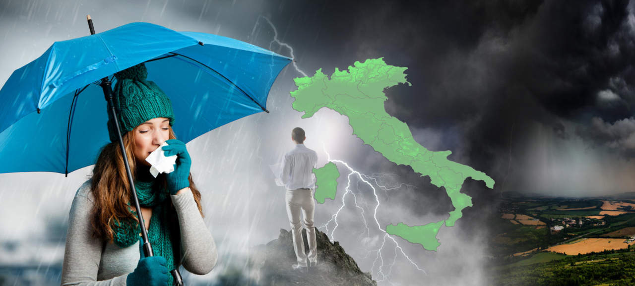 Piogge autunnali e anche l'attesa neve