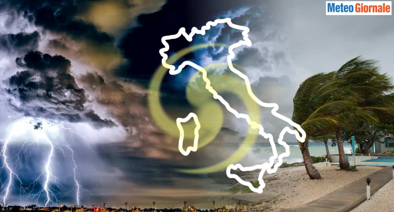 Temporali, piogge e vento esalteranno il calo termico
