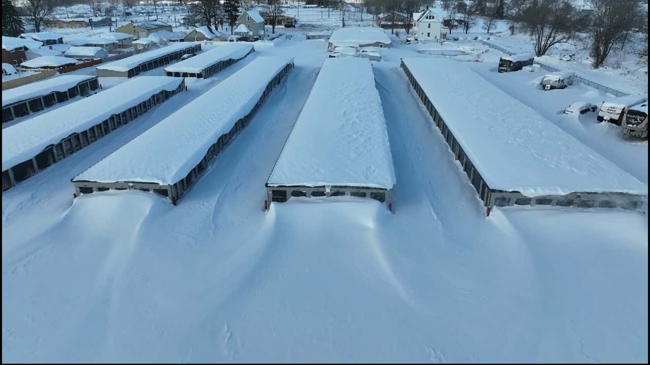Buffalo, Nord America. La storica nevicata del novembre 2022