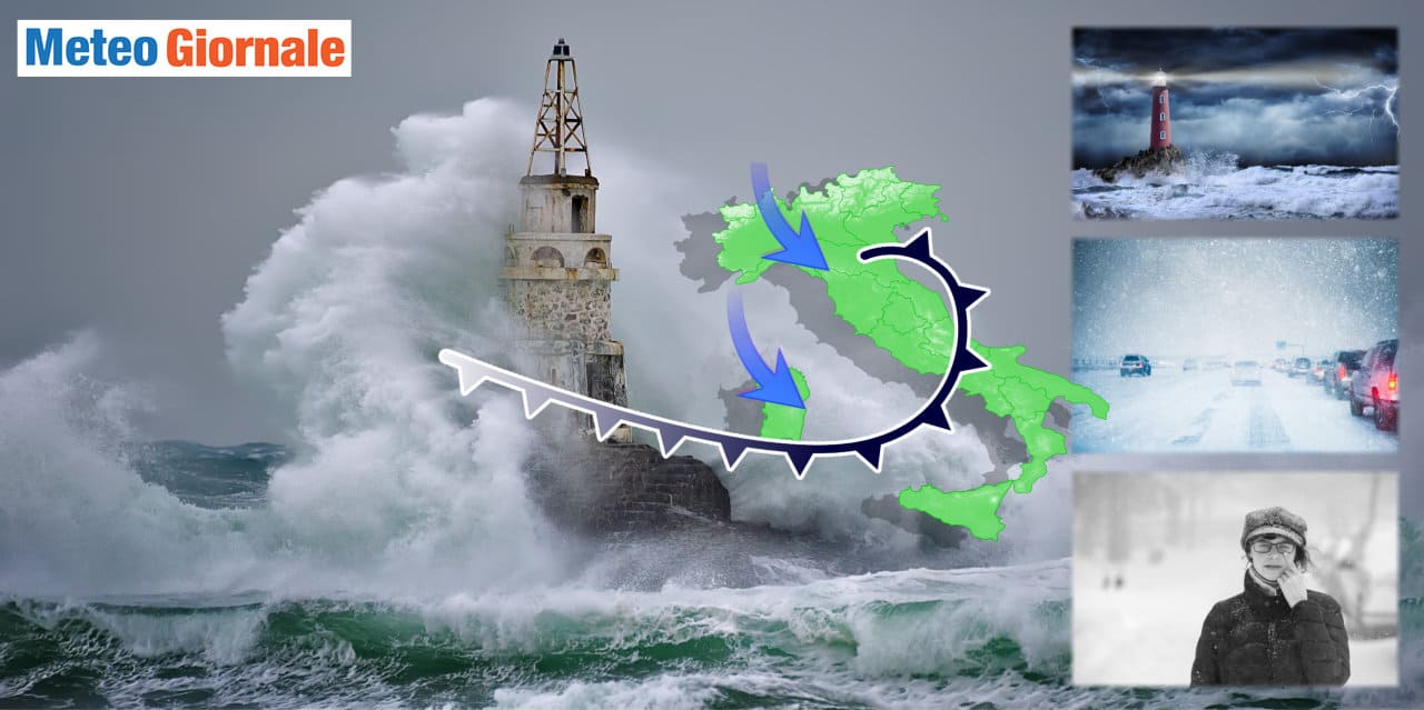 Meteo, Prossima settimana con Break di forte Maltempo: mappe dettagliate pioggia