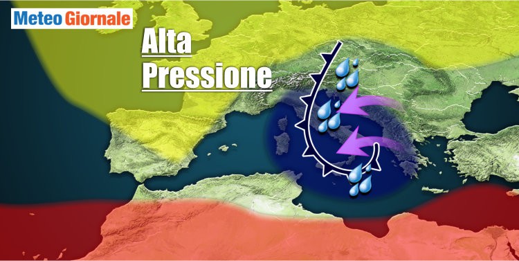 Meteo, un brusco cambiamento, Weekend a rischio