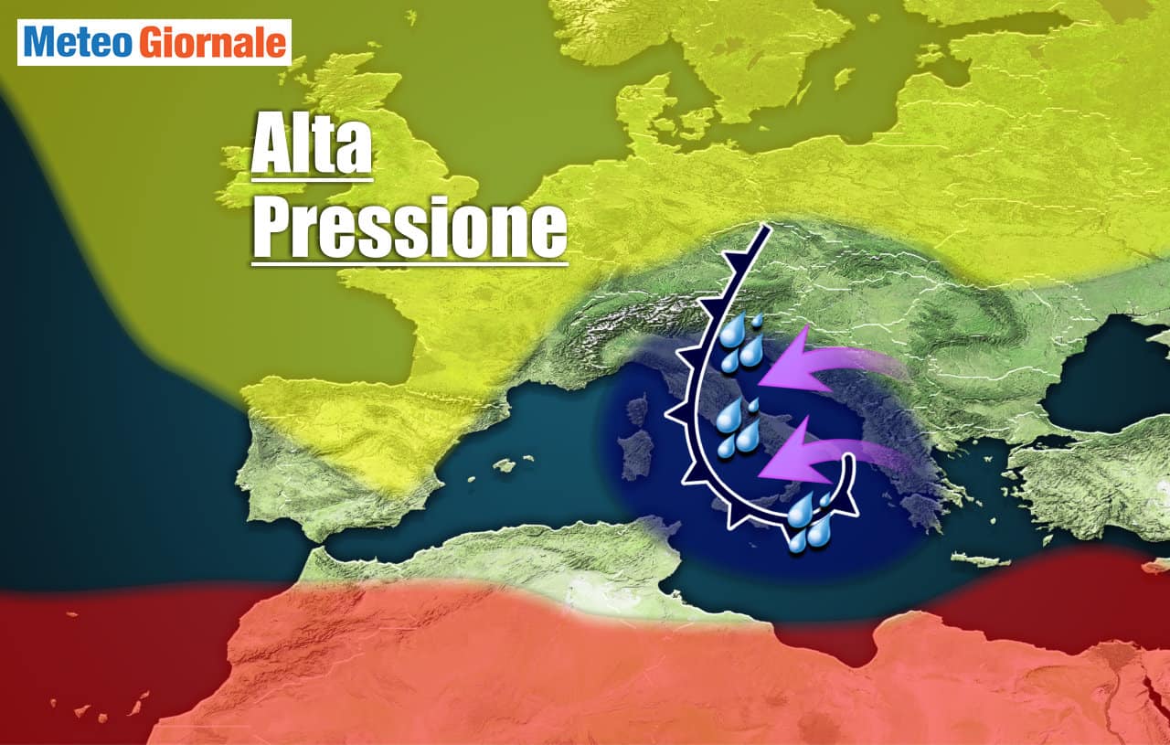 evoluzione meteo sino weekend 98466